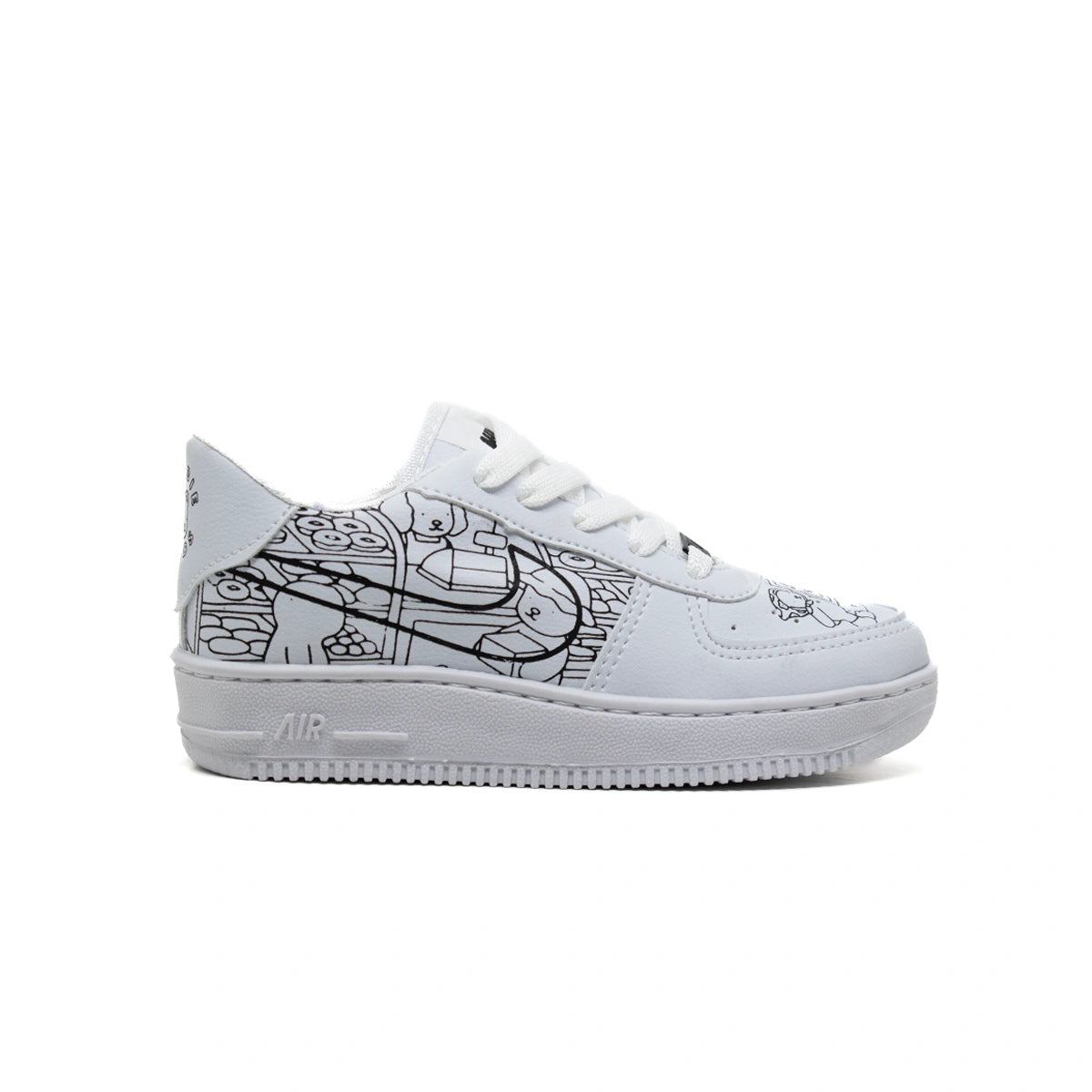 Tênis infantil Nike Air Force Bobbie Goods