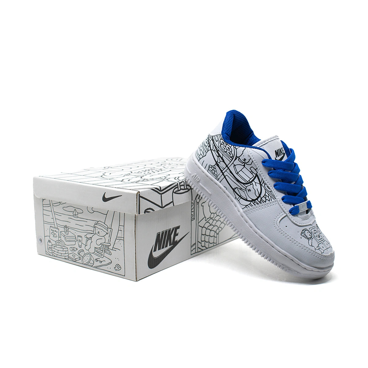 Tênis infantil Nike Air Force Bobbie Goods