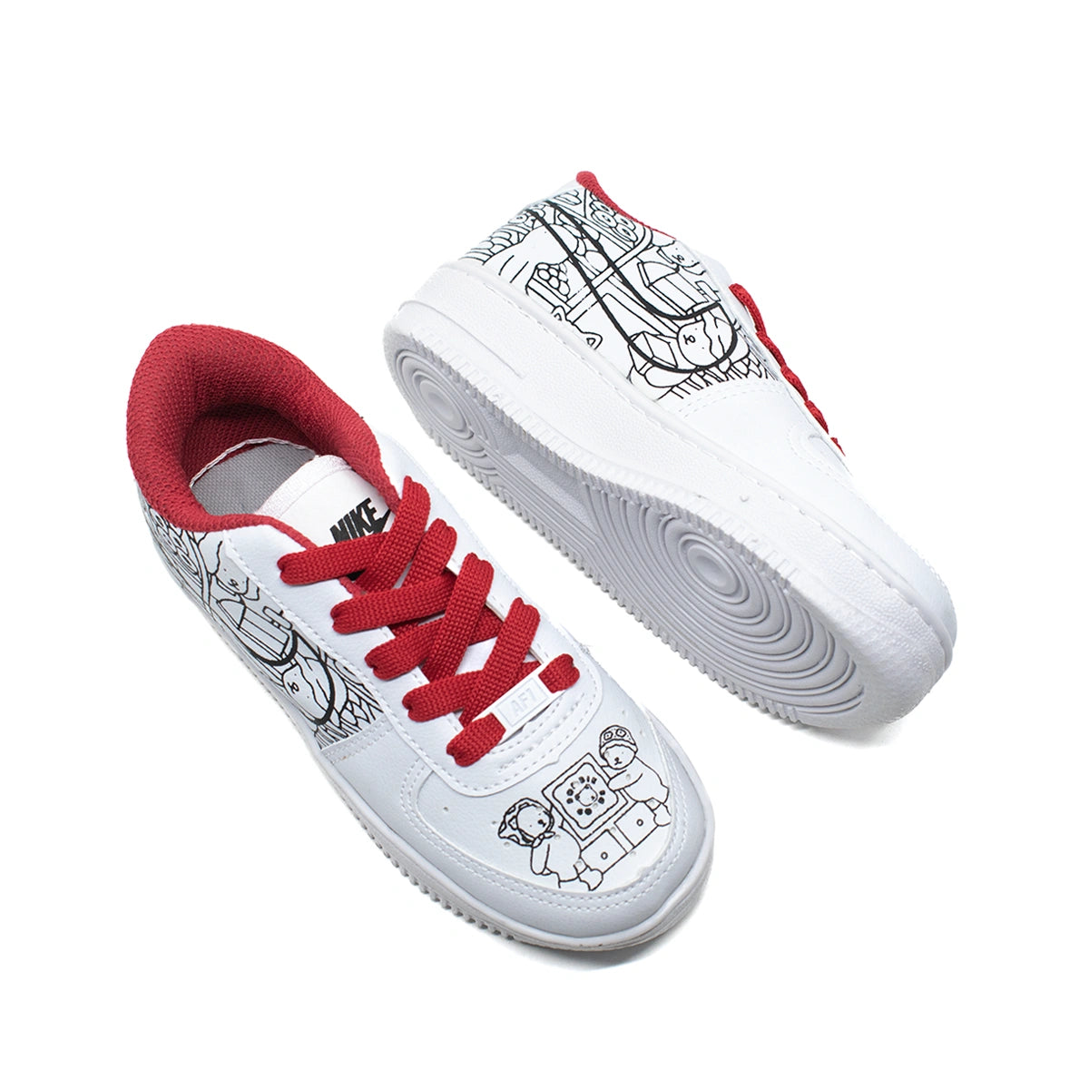 Tênis infantil Nike Air Force Bobbie Goods